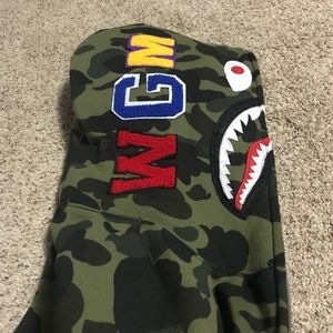 Bape Zip Up Hoodie